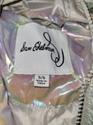 Sam Edelman Girls Sparkle Puffer Faux Fur Hooded Zip Jacket  Size  5 6 Kids 