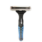 2x Gillette Sensor Excel Razor 1 Handle   1 Blade Cartridge Double Blades Manual