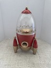 Fao Schwarz Rocket Ship Candy Dispenser 15    High Red And Gold Motion Activate 