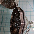 Vintage Sterling Silver Tea Infuser Ball Acorn Shape Repousse Floral Hallmarked