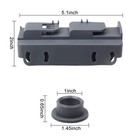 Honsyunoirtps Dishwasher Rack Carrier And Roller Kit Wd28x27241 1 Pcs