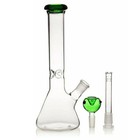 Heavy Glass Bong 10 Inch Water Pipe Smoking Bong Beaker 14mm Bowl Hookah