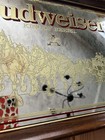 Bar Mirror Budweiser King Of Beers Clydesdales Wagon 21 X 14 Vintage Framed