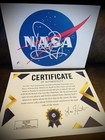 Neil Armstrong Signed Nasa Photo Autograph Apollo 11  With Coa Authentic Rare