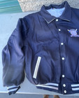 Rookie Of The Year Movie Cast Crew Baseball Wool Varsity Jacket Blue Promo 2xl
