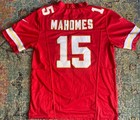 Nike Kansas City Chiefs Patrick Mahomes  15 Red Jersey Dri Fit Nfl Football Euc 