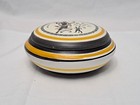 Vintage Terracotta Clay Pottery Adonis Aphrodite Trinket Jewelry Box Greece 2x4 