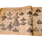 Antique Rare 1897 Butterick Metropolitan Fashion Sewing Pattern Catalog Women