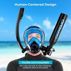 Goyojo Mini 0 5l Scuba Diving Lung Tank Snorkeling Mask Diving Cylinder 10 Mins 