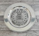 Vintage Wilton Armetale Us Air Force Seal Pewter Plate 11 Inch Mcmxlvii 1947