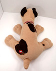 Tonka Vintage Pound Puppies Brown Spotted Puppy Dog Short Ears 18  W Collar