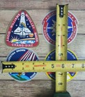 Vintage Nasa Space Shuttle Stickers Lot Of 4 Astronaut Mission Stickers