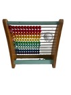 Wooden Rainbow Bead Abacus Counting Frame Math Toy  Ages 1-4 Years