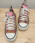 Converse All Stars Chuck Taylors Geometric  Floral   Low Tops Size 7