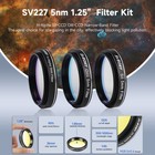 Svbony Sv227 1 25   5nm Sho Narrowband Filter Set Universal Deep-sky Imaging Kit