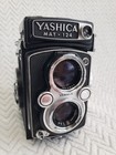 Yashica Mat 124 6x6 Twin Reflex Medium Format Film Camera W  Case Tripod Lens