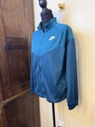 Youth Nike Nsw Dri-fit Full-zip Dual Color Teal Track Jacket Size Xl