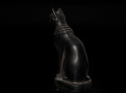 Authentic Ancient Egyptian Antique Rare Goddess Bastet Figurine Egyptian Bc