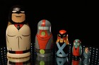 Space Ghost     Adult Swim     Cartoon Network     Matryoshka Dolls      set Of 5 