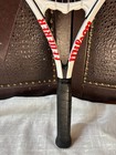 Wilson Tennis Racquet Roger Federer 4 1 2 Grip L4 Power Strings Red White