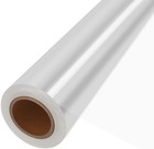 100 Ft Clear Cellophane Wrap Roll - 3 Mil Thick For Gift Baskets   Flowers
