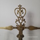 Vtg 28 5  Rare Brass Balance Scale Of Justice Marble Pedestal Italy Lawyer Judge