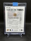 David Backes 2016-17 Sp Authentic Hockey Autograph Auto Card  sott-db
