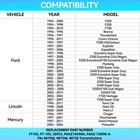 Auto Transmission Filter W  Gasket For Ford Lincoln Mercury Ft105 F6az7a098a Usa