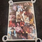 Vintage 1976 Jimi Hendrix Concert Collage Poster  3383   Dargis Associates  Inc 