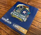 Houston Astros 2017 World Series Champions Official Logo Lapel Pin Psg Mlb Auth