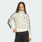 Adidas Originals Satin Polka Dot Track Top Off White Colorway   Medium   Kv1165