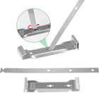 10 Sets 5  Aluminum Roof Gutter Hanger With Straps aluminum And Steel Roof Gutte