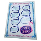 Milk And Honey Theater Souvenir Brochure Vtg 1961 Herman Picon Martin Beck Ny