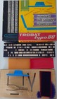 Vintage Trodat Typo 80 Rubber Miniature Letters Printing Kit W Ink Pad