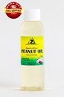 Peanut Oil Refined Organic Carrier Cold Pressed 100  Pure 2 Oz - 7 Lb