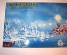 Large Framed Iron Maiden Seventh Son Of Seventh Son  88 Promo Eddie  23  X 20 