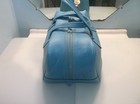 Candlepin Bowling Bag 4 Ball blue very Good Cond 4 Ball Div  Inc zippers Smooth