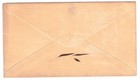 Us  65 Fancy Cancel 1868 Indianapolis To Logansport  In  Famous Politician Cover