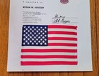 Nasa Sts-1 Space Shuttle Columbia 1981 Flown Flag Great Condition 