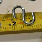 S Hooks 10 Pc  Heavy Duty 1-1 2  Inch  S Hook Steel  S-hooks