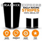 Gloss Black - Camaro Racing Stripes Rally Decal 2010-2015 Chevy Hood Trunk