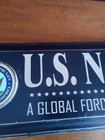 Distressed Wooden Sign   U s  Navy A Global Force For Good 