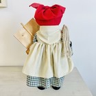 Vtg Wood Cloth Doll -  welcome To This Dirty House  Cottage Core  Farmhouse