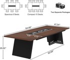 8ft Conference Table For 8-10  Large Meeting Table For Office Conference Room