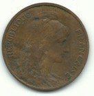 High Grade Xf Details 1916 France 5 Centimes Coins-may264