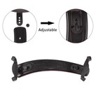 Adjustable 3 4 4 4 Violin Shoulder Rest Black Eva Fiddle Shoulder Rest Accessory