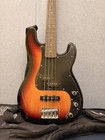 Fender Squier Precision Bass Guitar Sunburst 2025 W soft Case