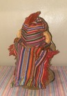 Ecuador Stuffed Animal Guinea Pig In Traditional Clothing Poncho 10    Plush