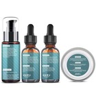 Beard Kit beard Grooming Kit For Men W straight Razor 2 Pack Oil     