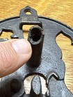 Antique Old Eastlake Style Victorian Doorbell Parts Cast Iron Pat  1879